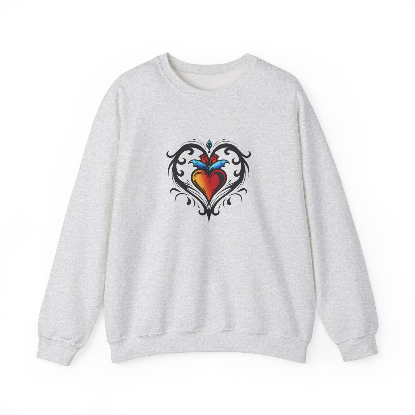 Tattoo Heart Crewneck Sweatshirt