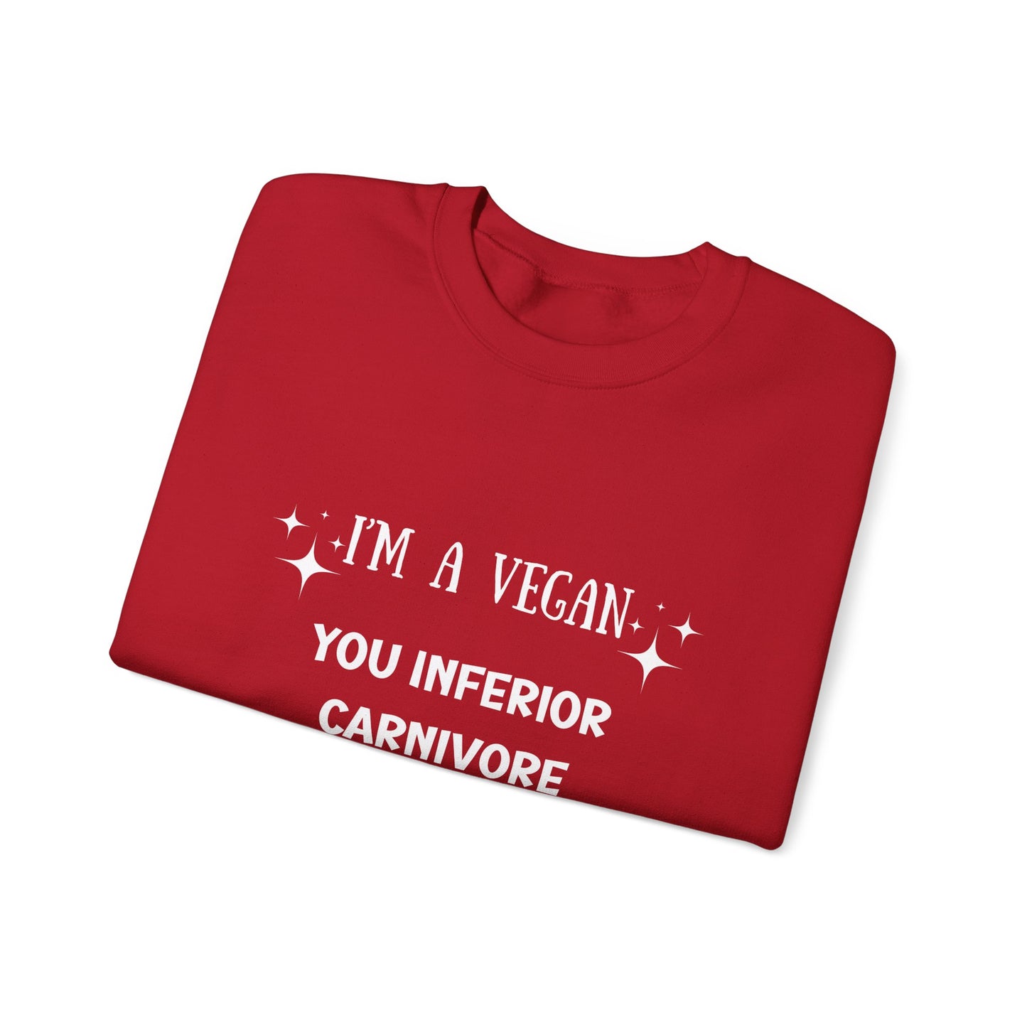 I'm a Vegan  Crewneck Sweatshirt