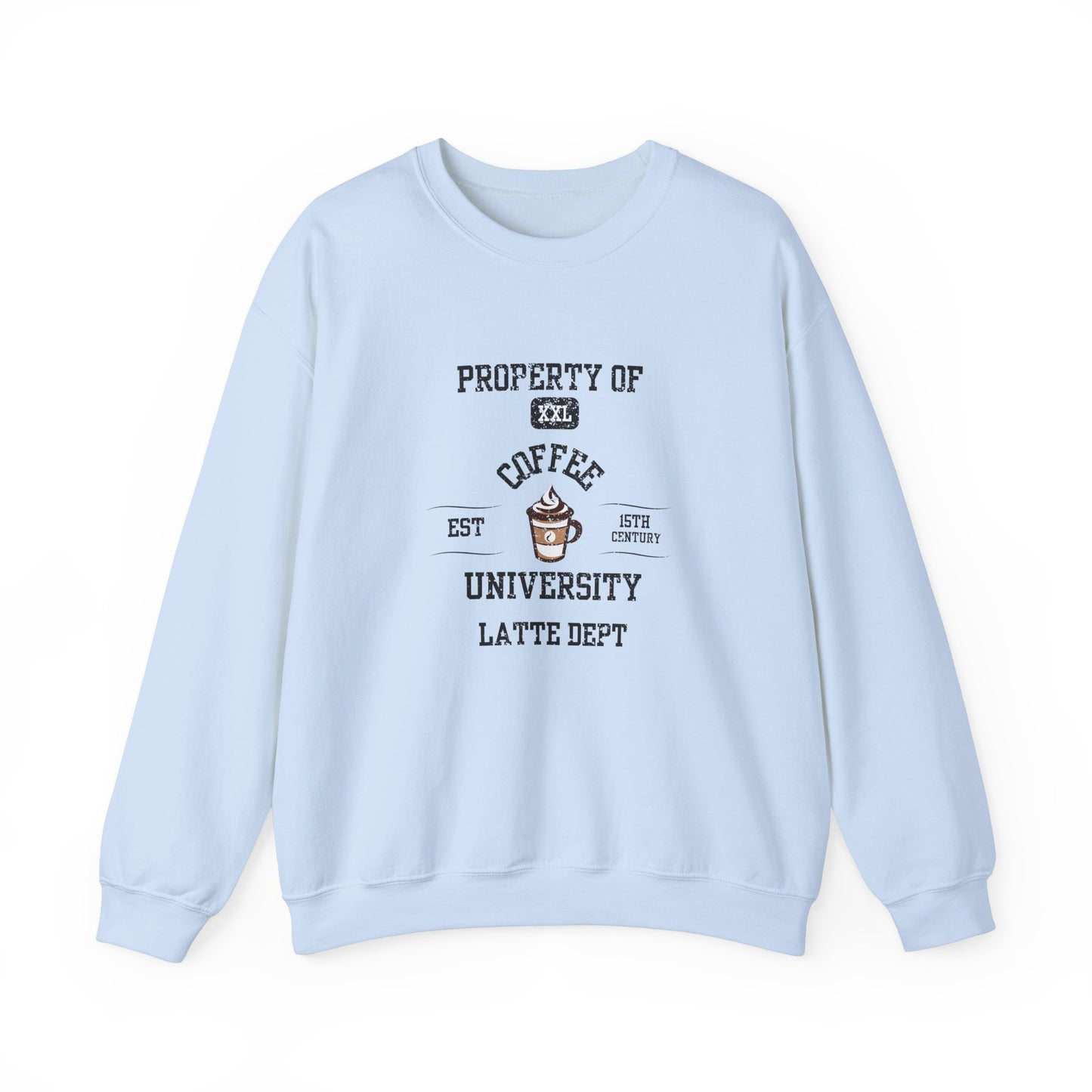 Property of Coffee University Crewneck Sweatshirt