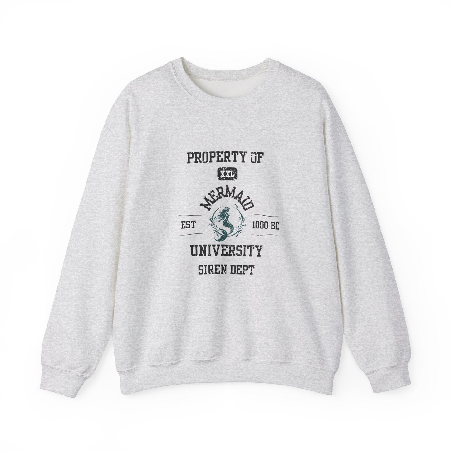 Property of Mermaid University  Crewneck Sweatshirt