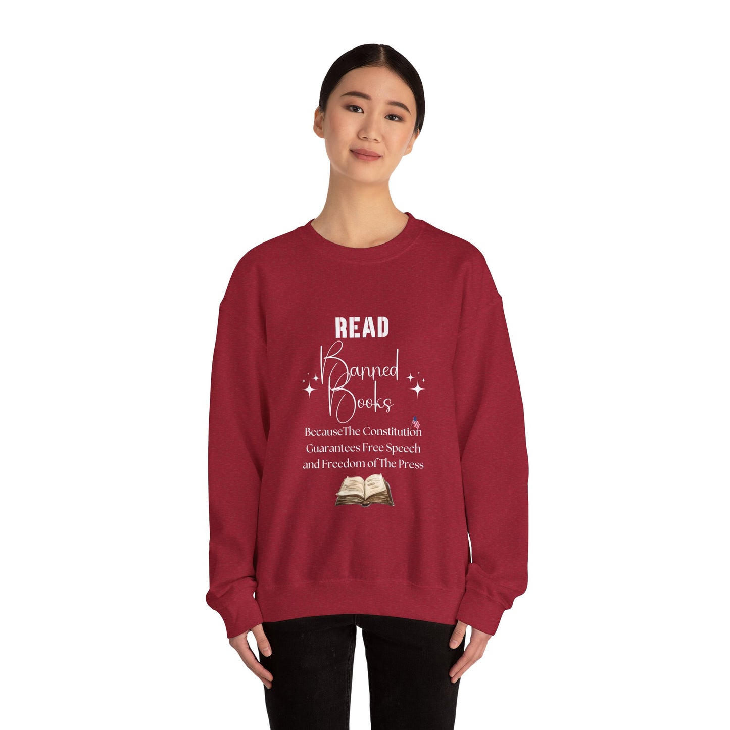 Read Banned Books Crewneck Sweatshirt