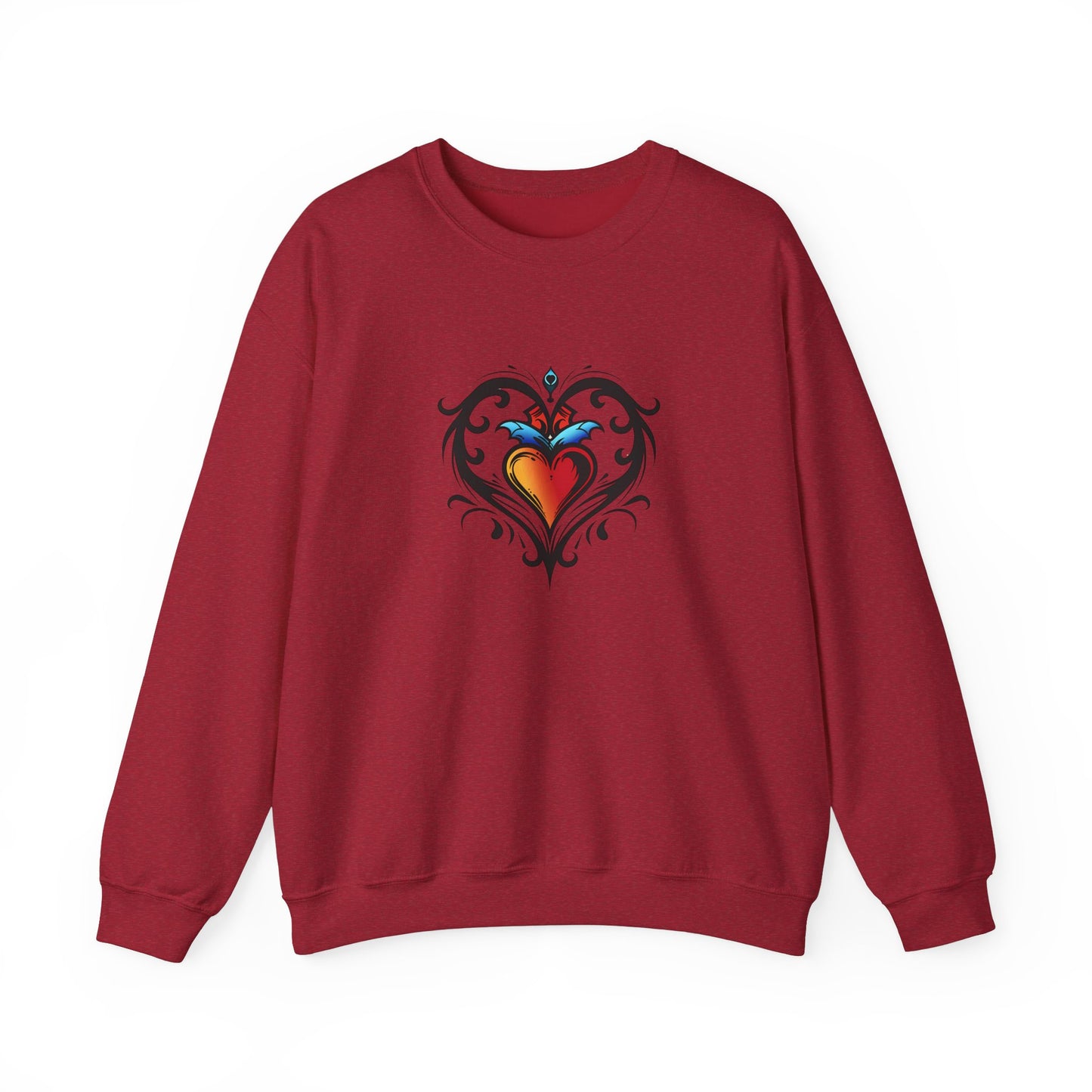 Tattoo Heart Crewneck Sweatshirt