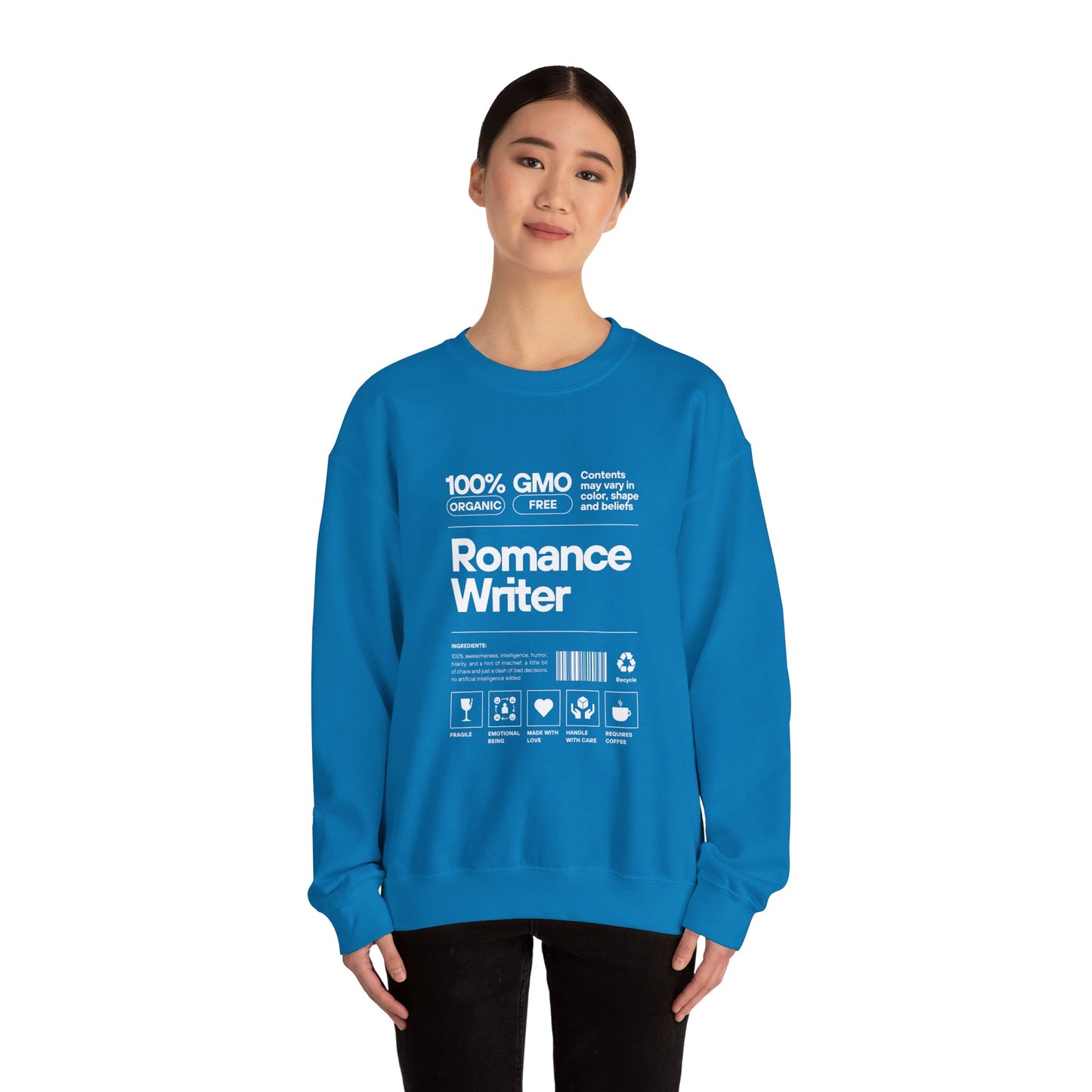 Romance Writer Crewneck Sweatshirt