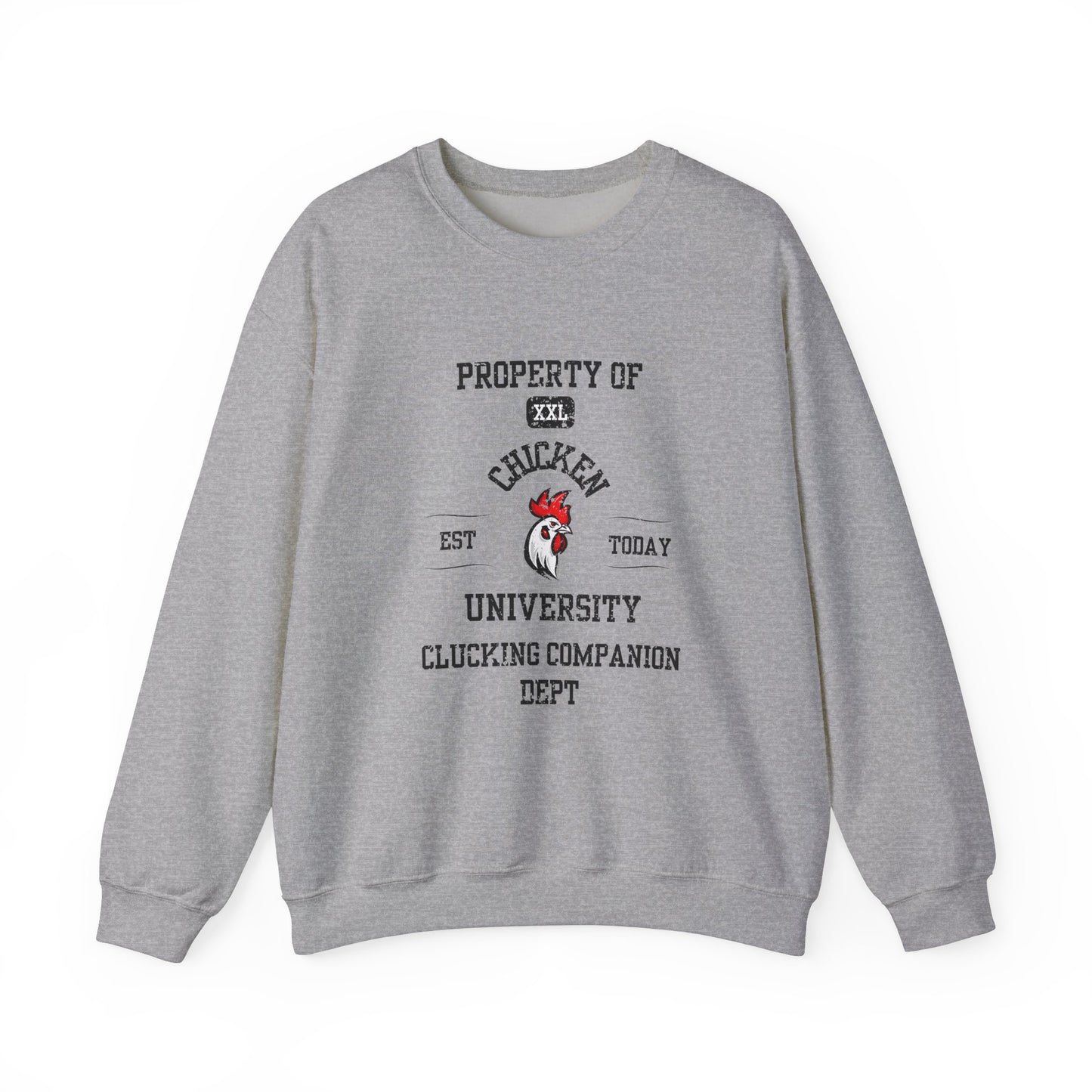 Property of Chicken University Crewneck Sweatshirt