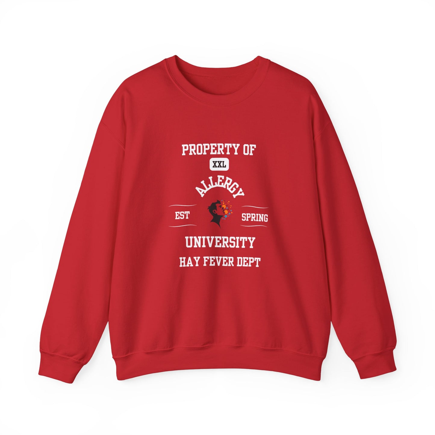 Property of Allergy University Crewneck Sweatshirt