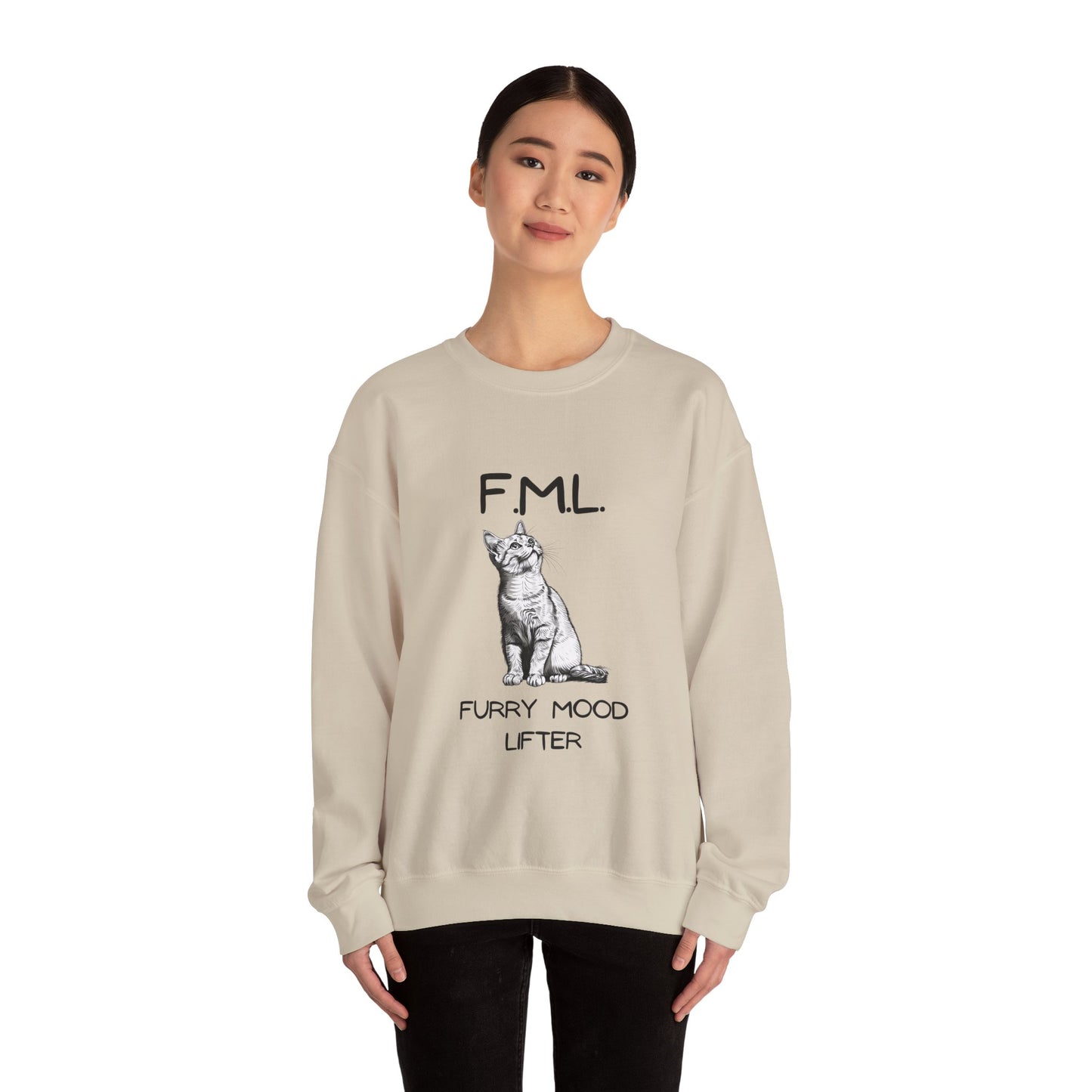 Furry Mood Lifter Crewneck Sweatshirt