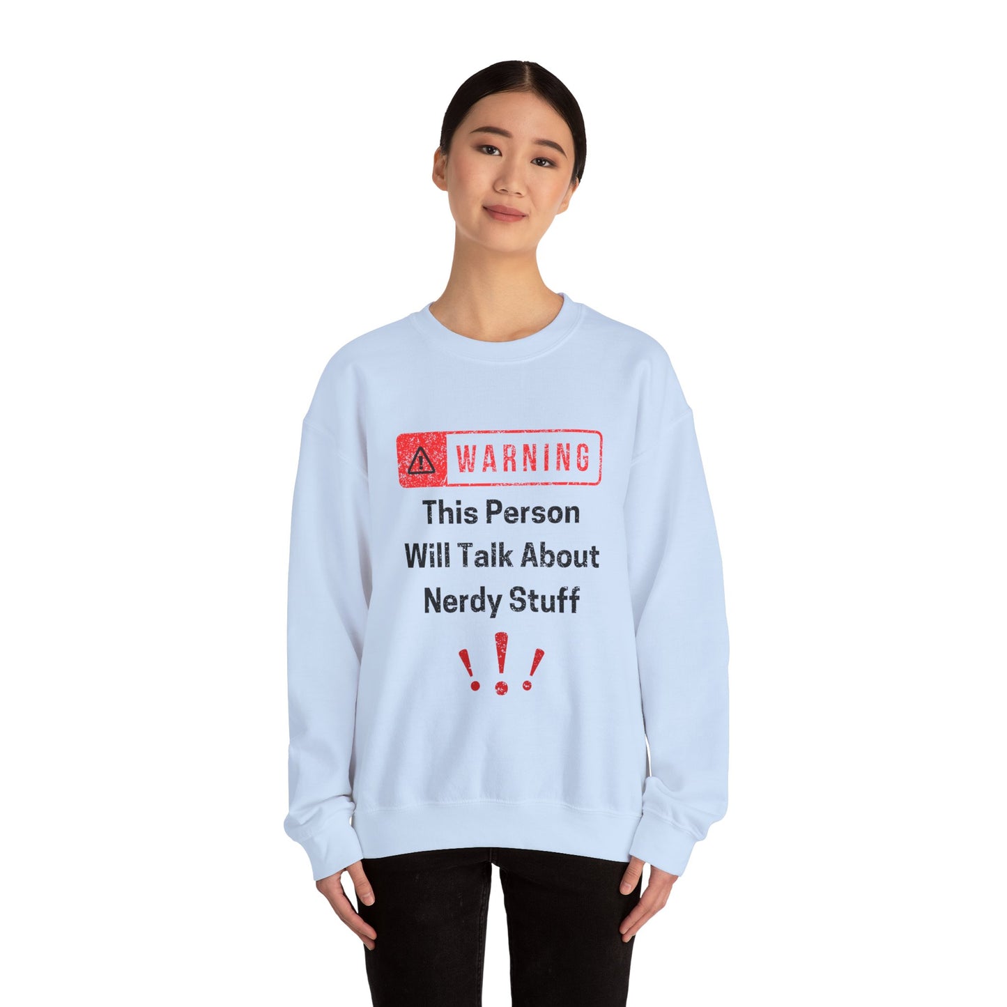 Nerdy Stuff Crewneck Sweatshirt