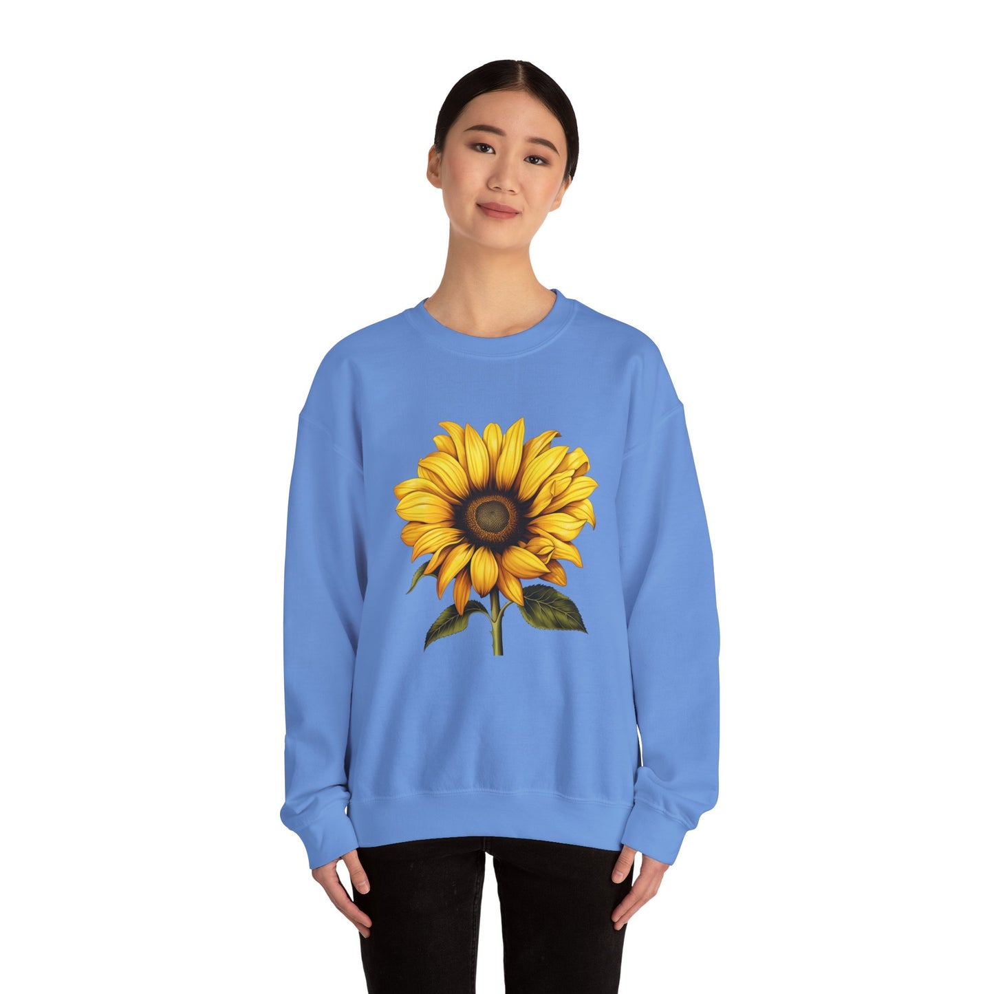 Sunflower Grunge Crewneck Sweatshirt