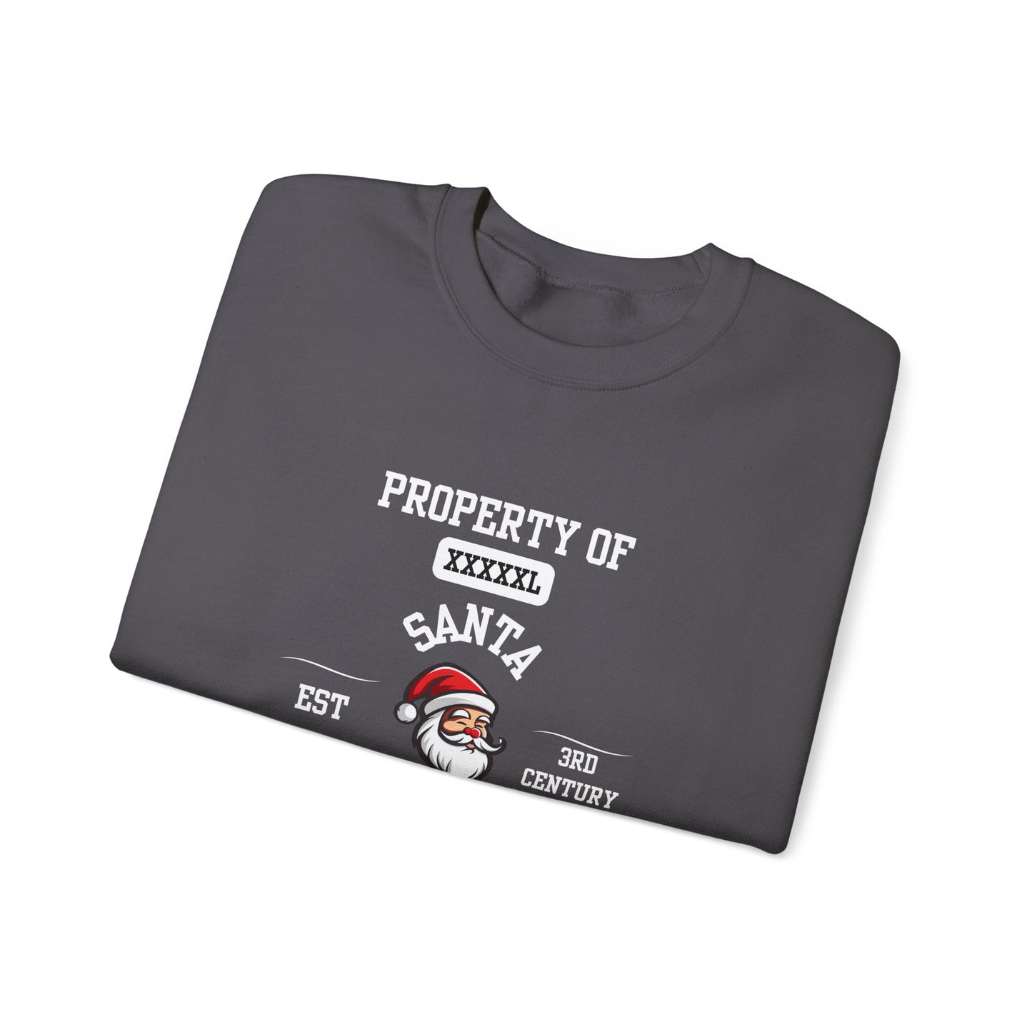 Property of Santa University Crewneck Sweatshirt