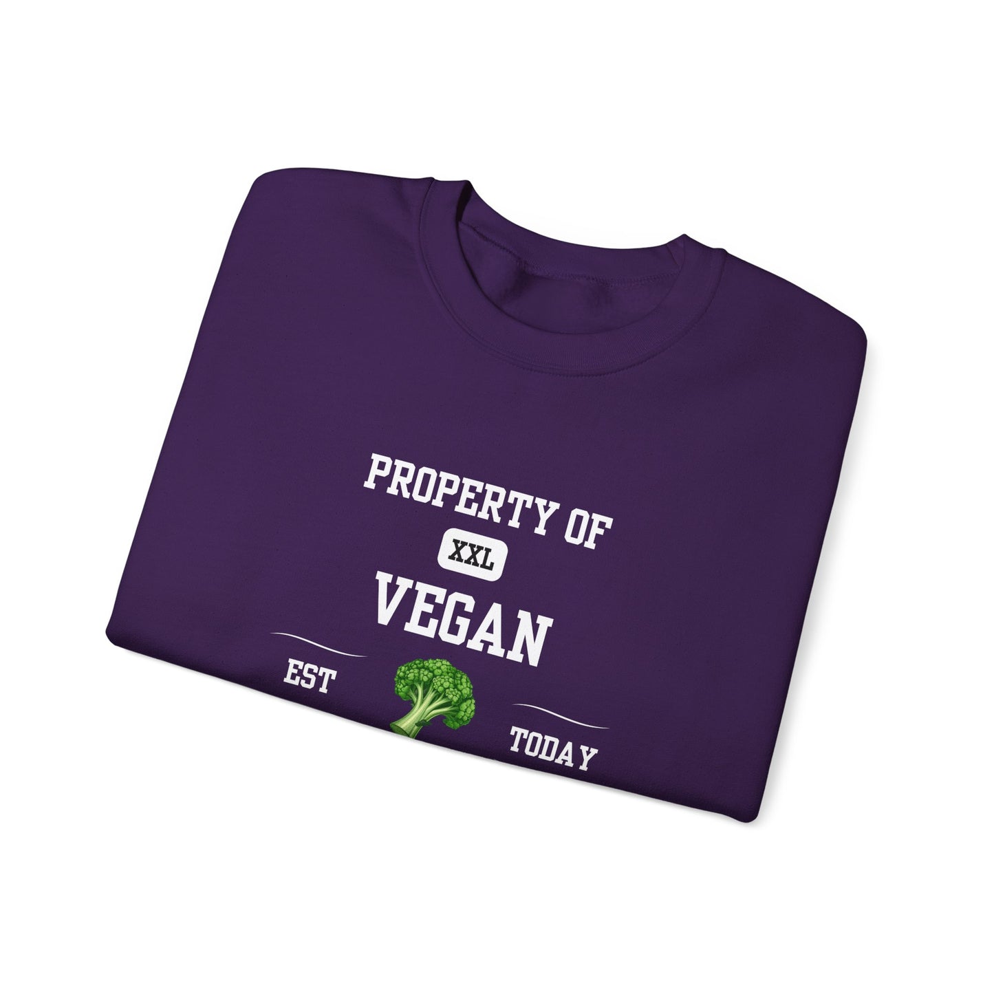 Property of Vegan University Crewneck Sweatshirt
