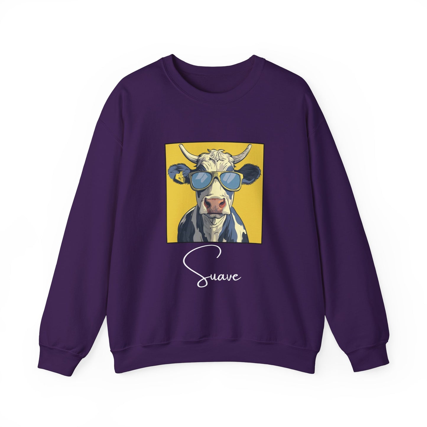 Suave Cow Crewneck Sweatshirt