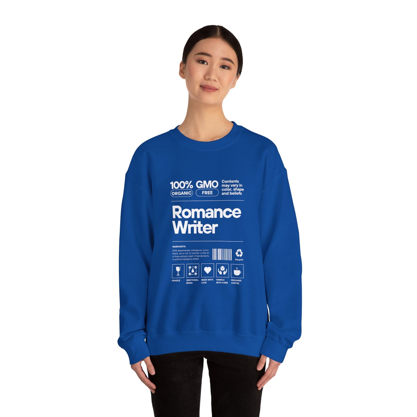 Romance Writer Crewneck Sweatshirt