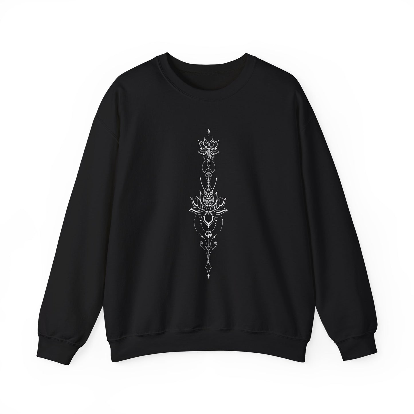 Unalome Lotus Crewneck Sweatshirt