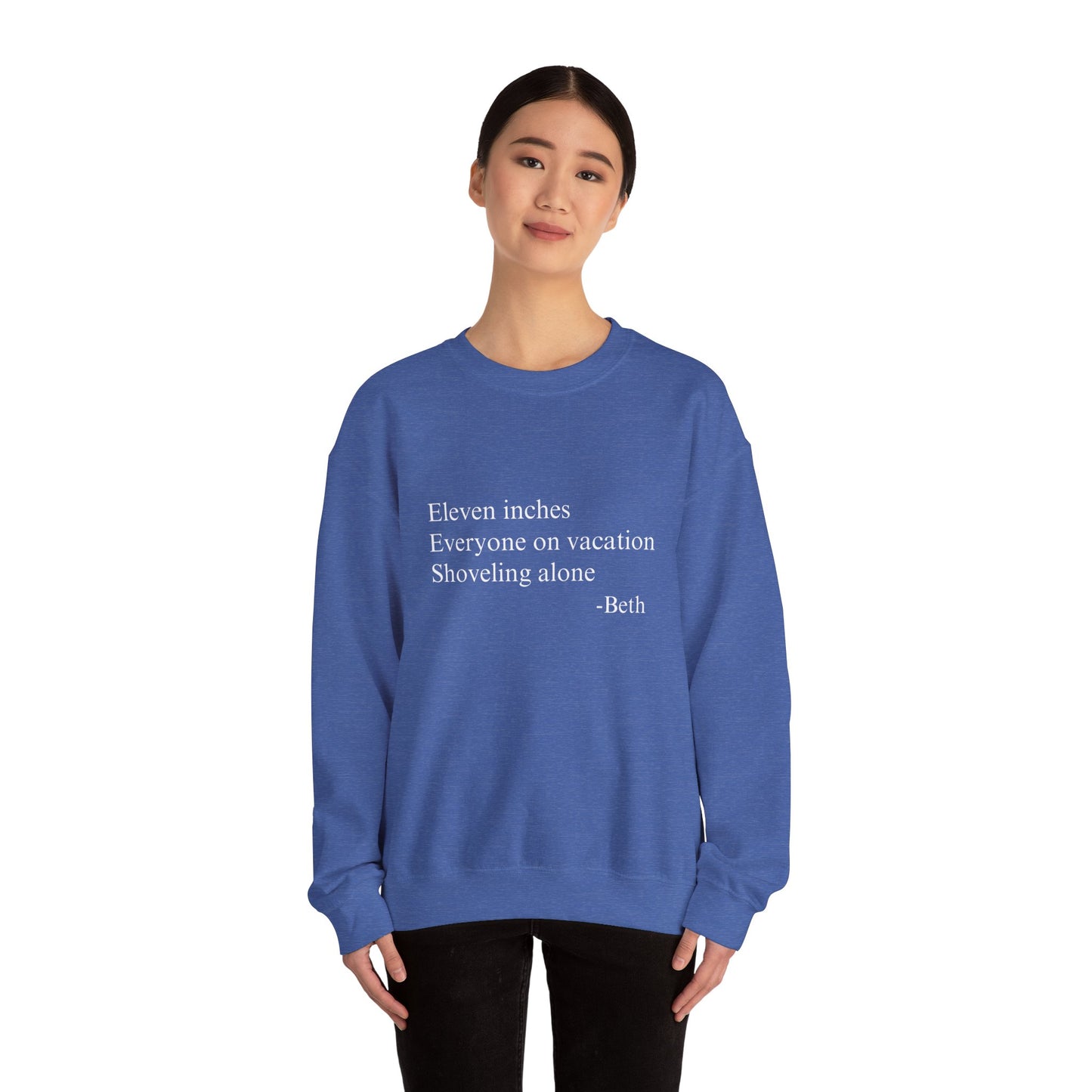 Eleven Inches Crewneck Sweatshirt
