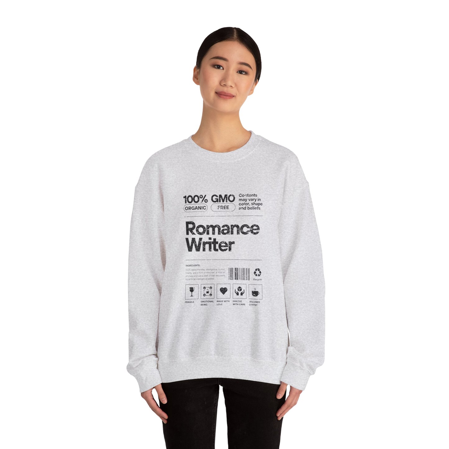 Romance Writer Crewneck Sweatshirt