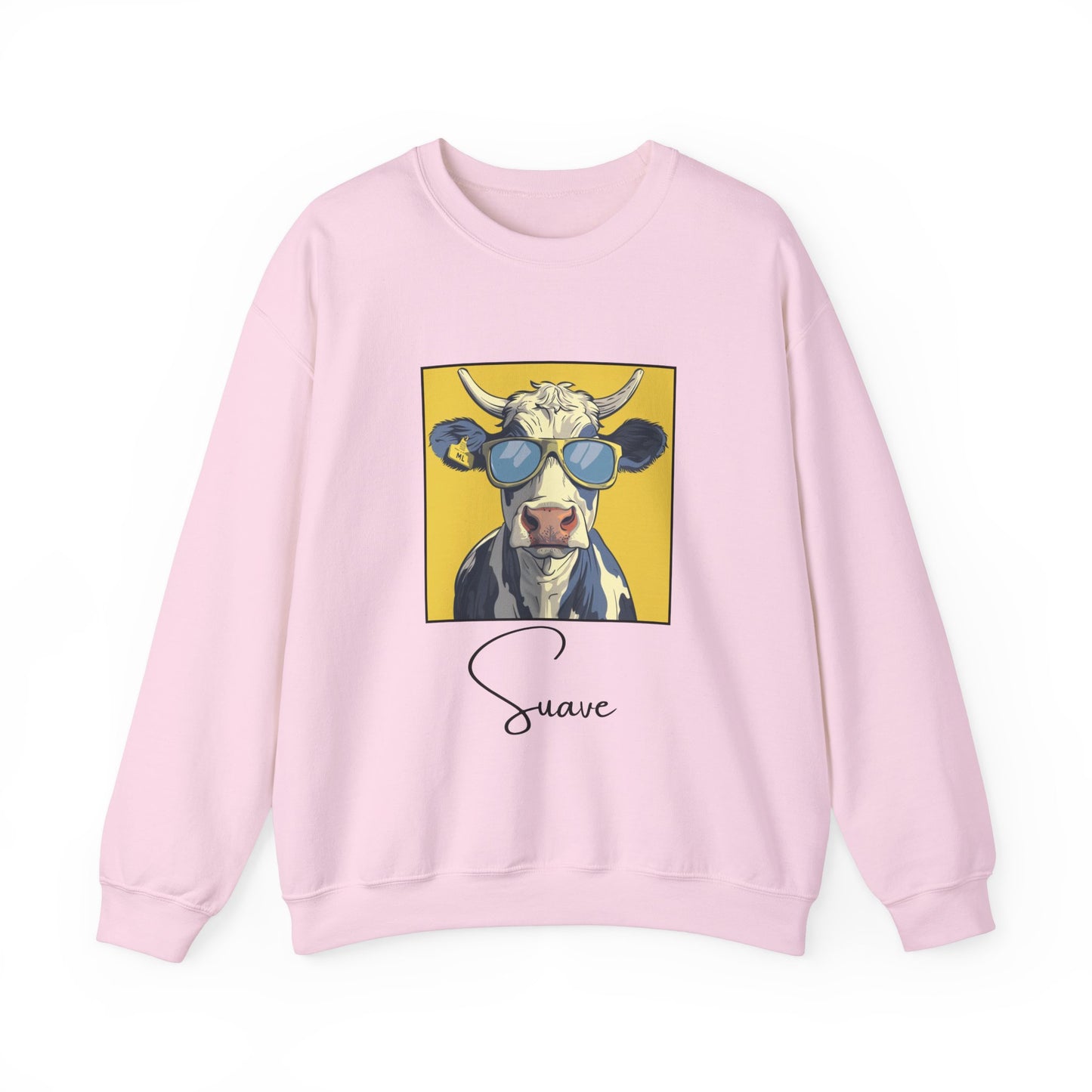 Suave Cow Crewneck Sweatshirt