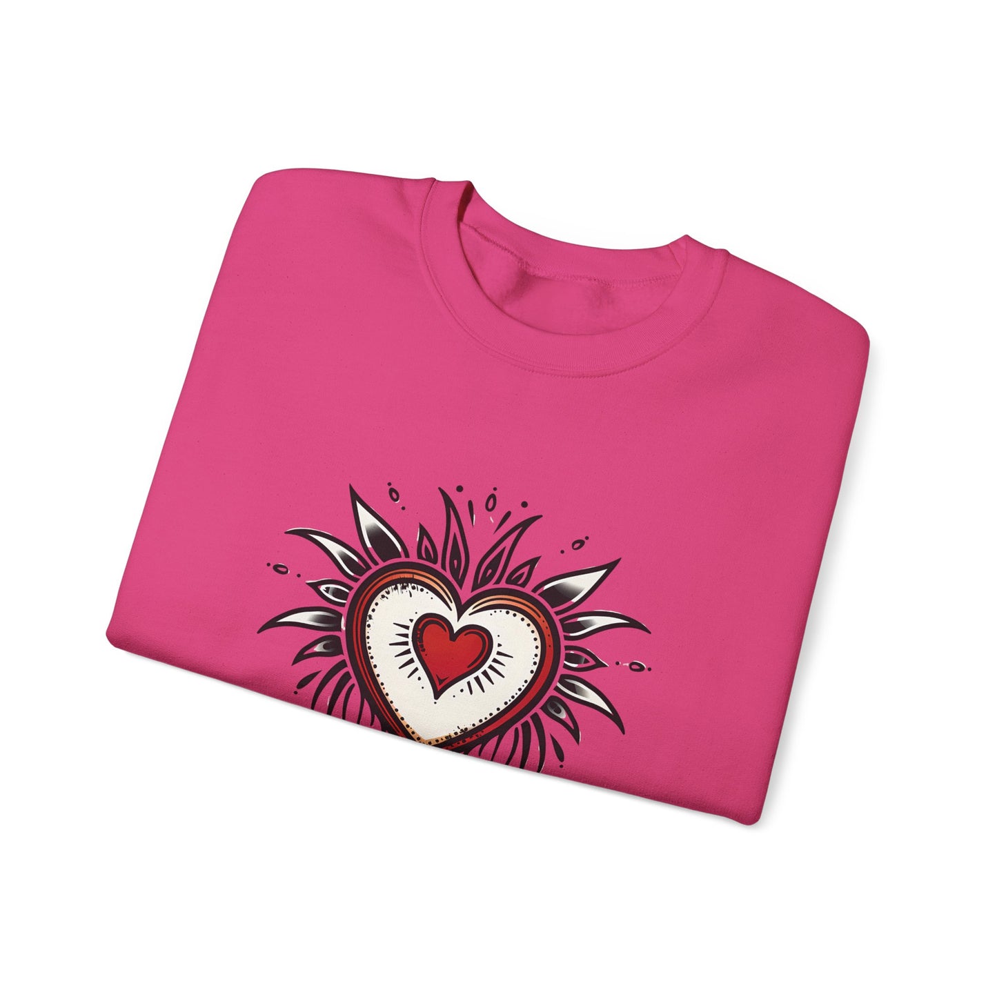 Tattoo Heart Crewneck Sweatshirt