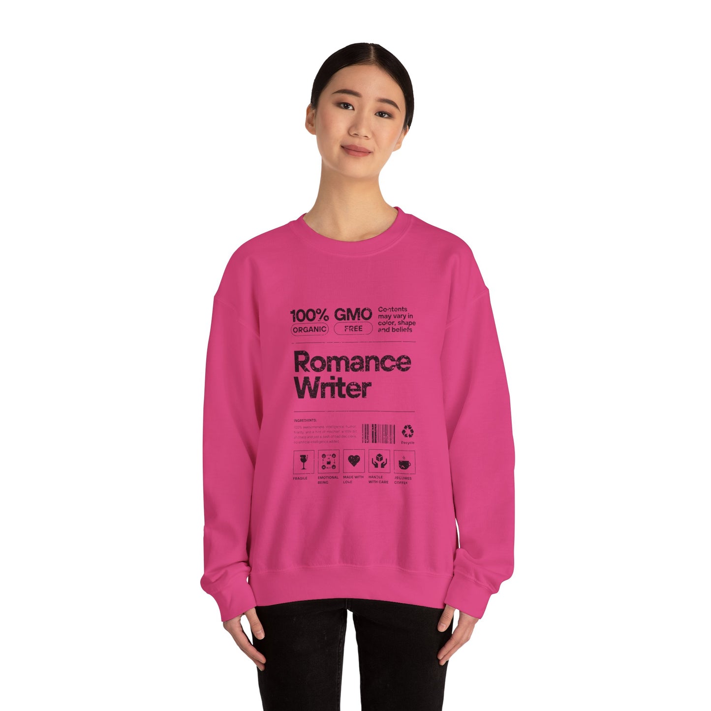 Romance Writer Crewneck Sweatshirt