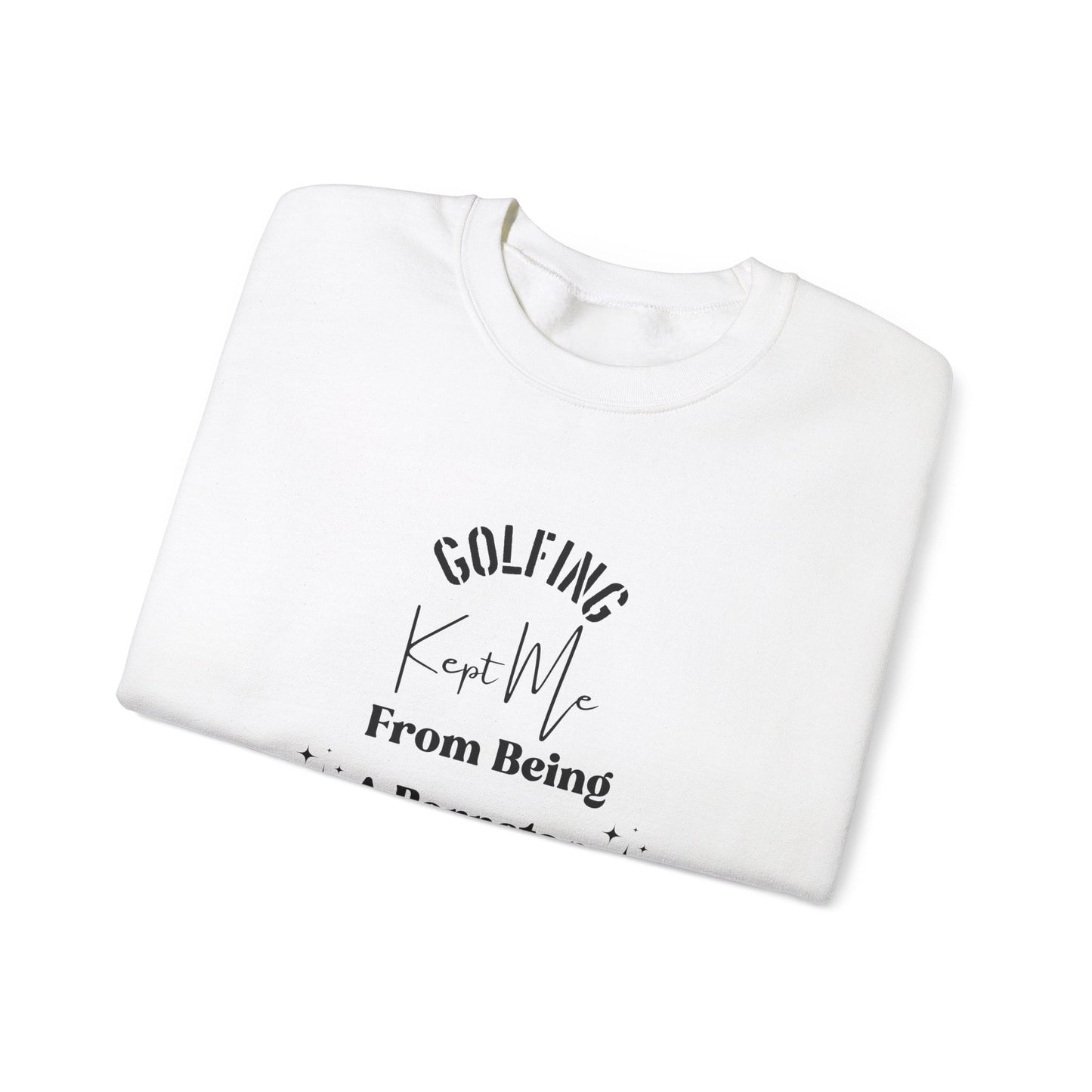 Golfing Pornstar Crewneck Sweatshirt