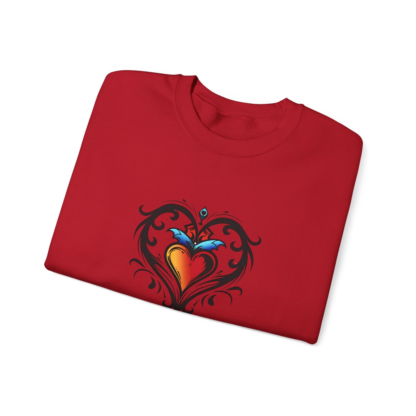 Tattoo Heart Crewneck Sweatshirt
