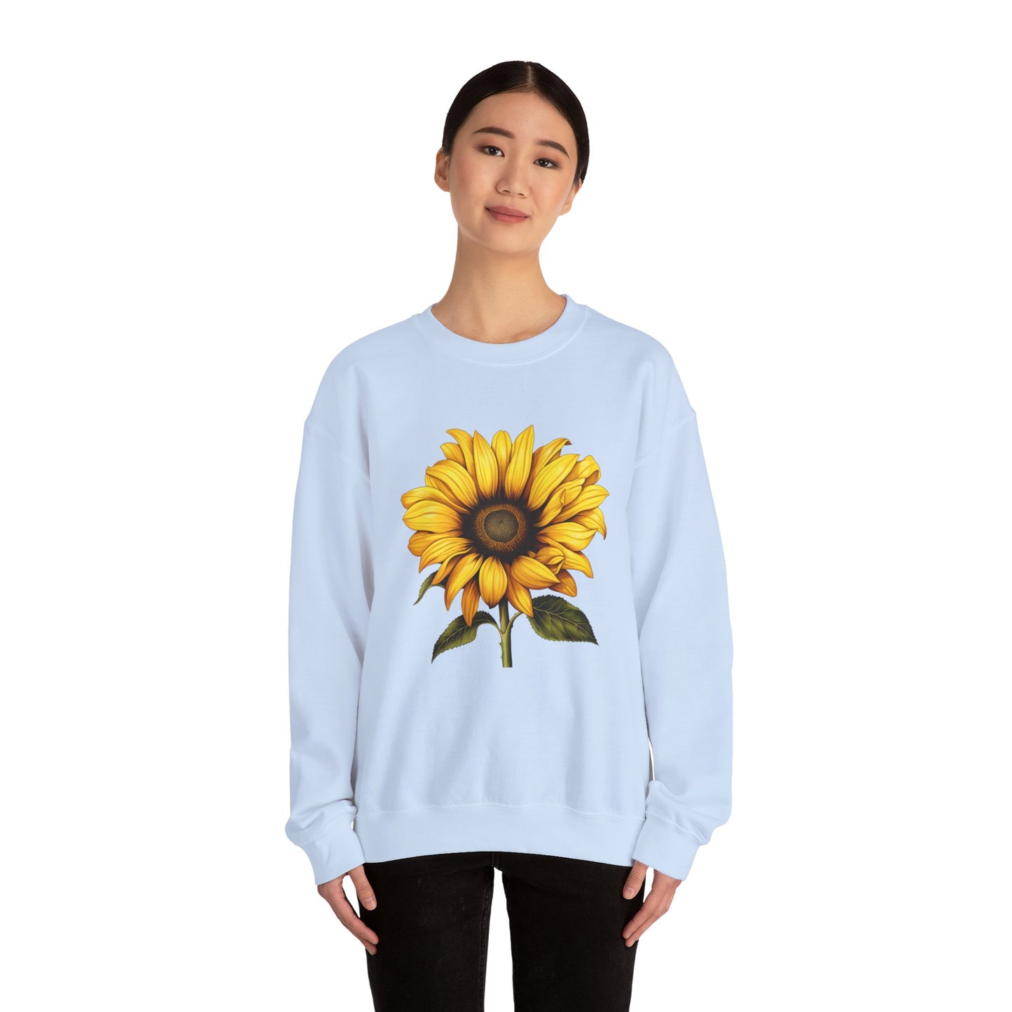 Sunflower Grunge Crewneck Sweatshirt