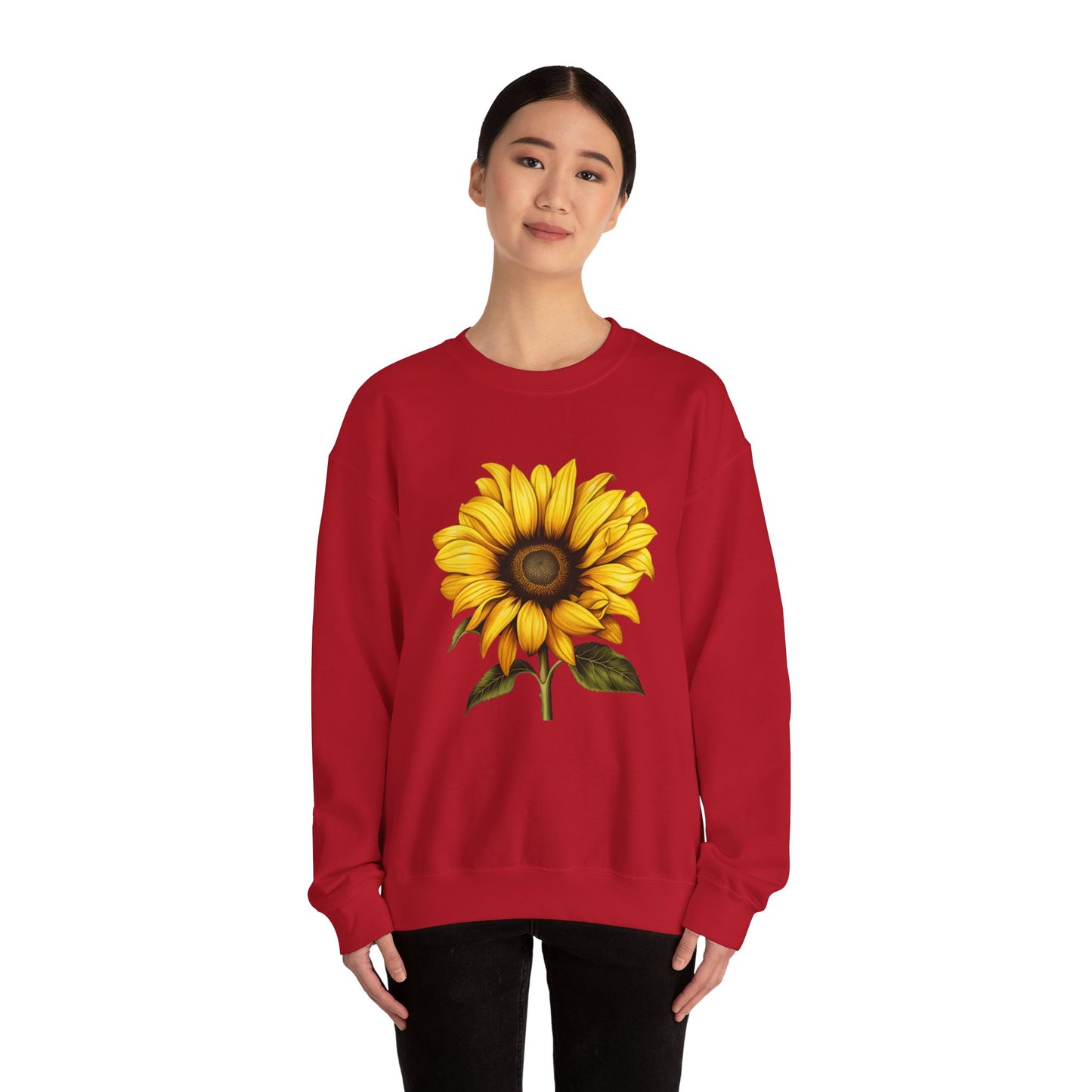 Sunflower Grunge Crewneck Sweatshirt