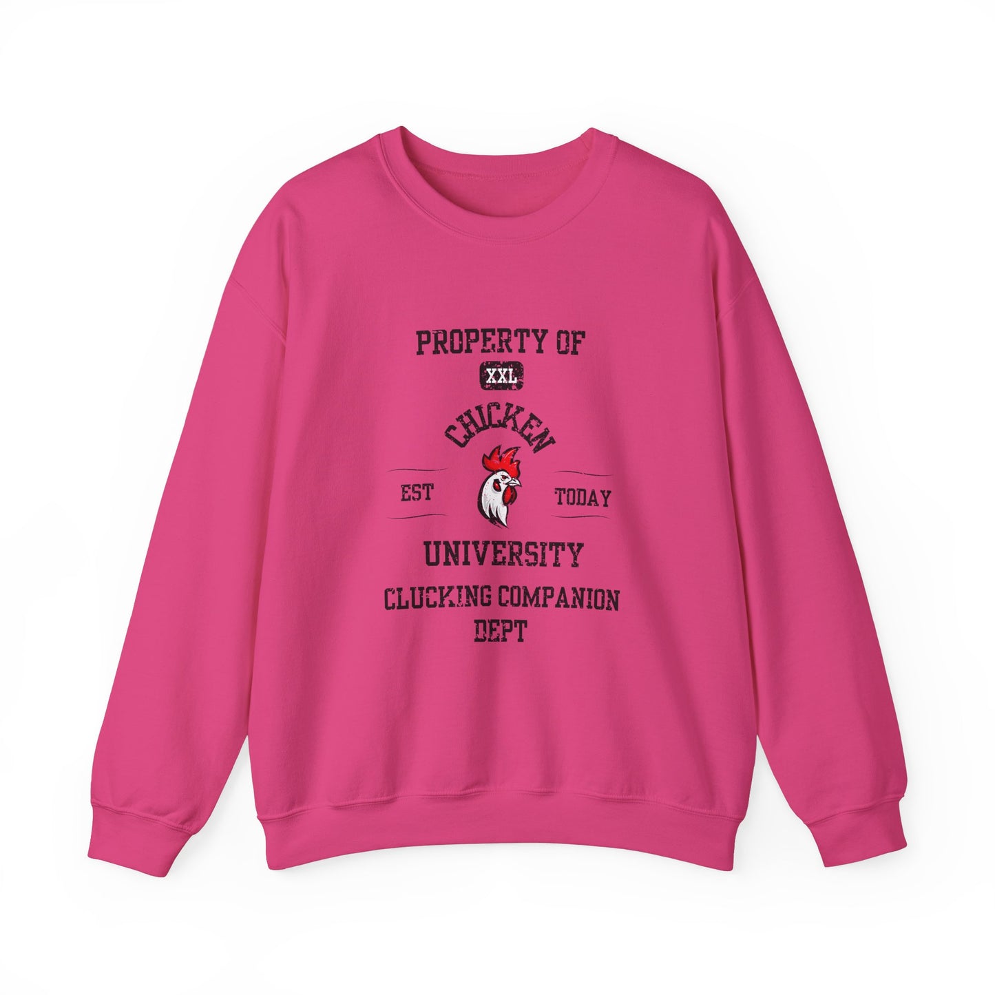 Property of Chicken University Crewneck Sweatshirt