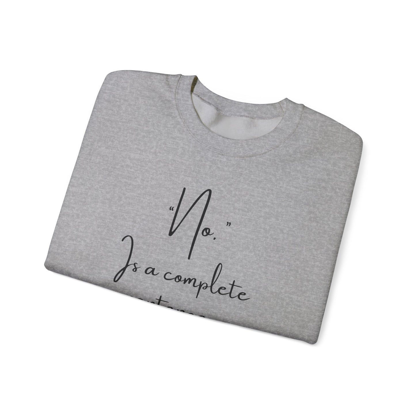 Respect My Boundaries Crewneck Sweatshirt