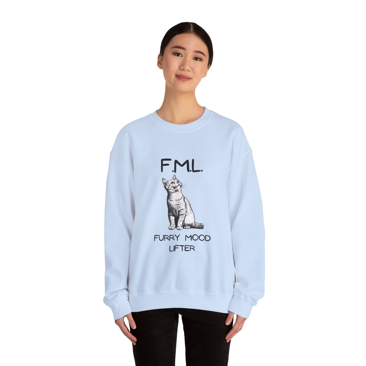 Furry Mood Lifter Crewneck Sweatshirt