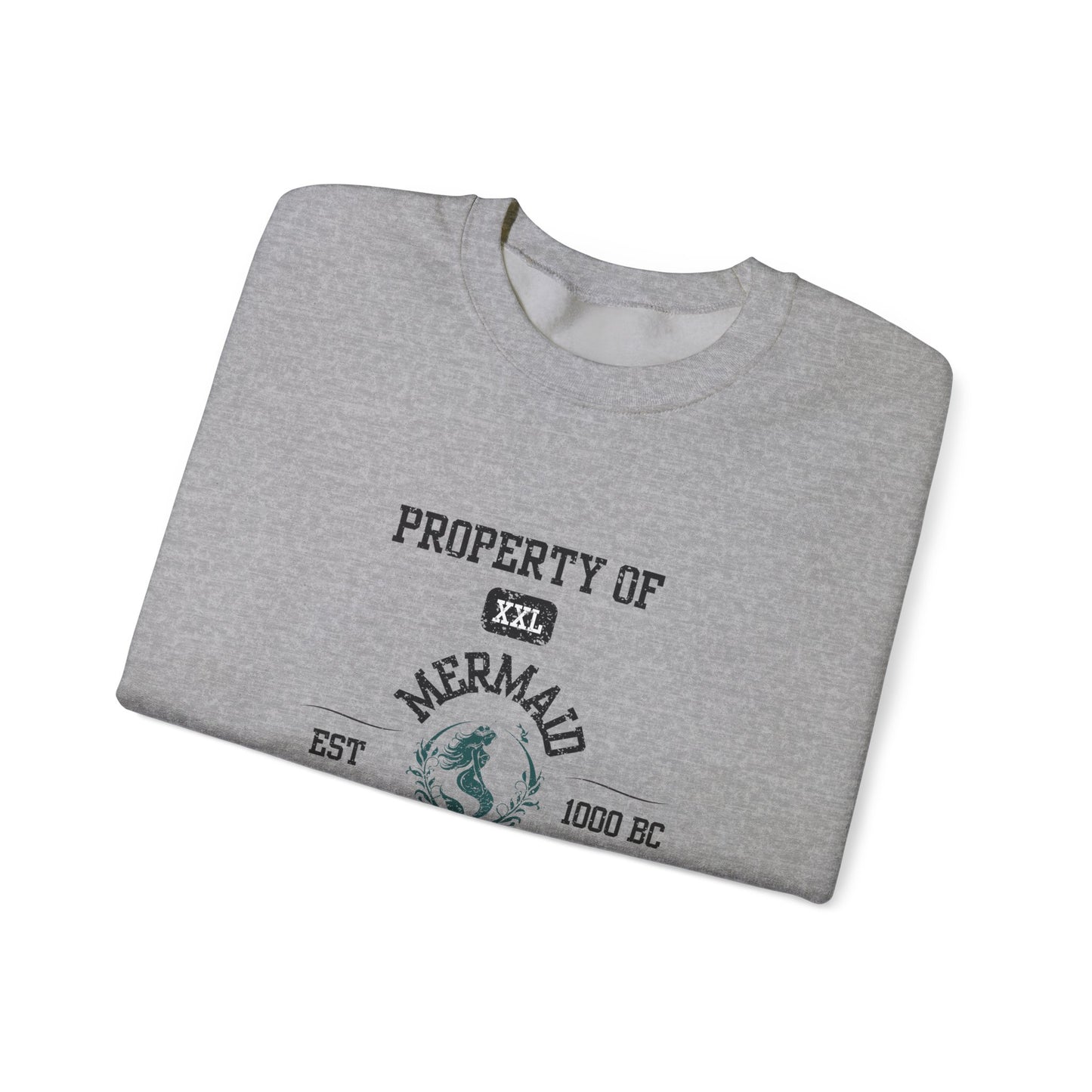 Property of Mermaid University  Crewneck Sweatshirt
