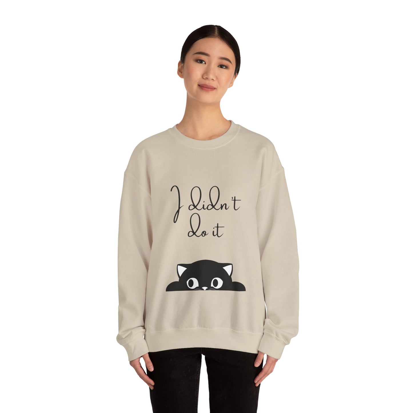 I Didn't Do It  Crewneck Sweatshirt