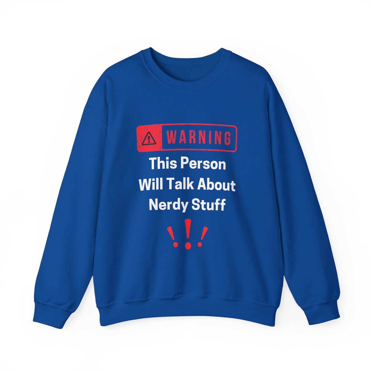 Nerdy Stuff Crewneck Sweatshirt