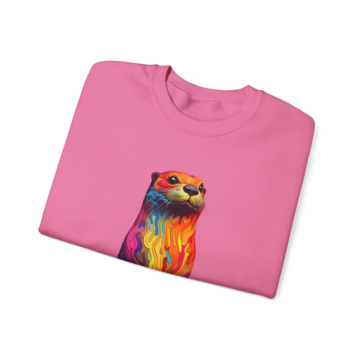 Colorful Otter Crewneck Sweatshirt