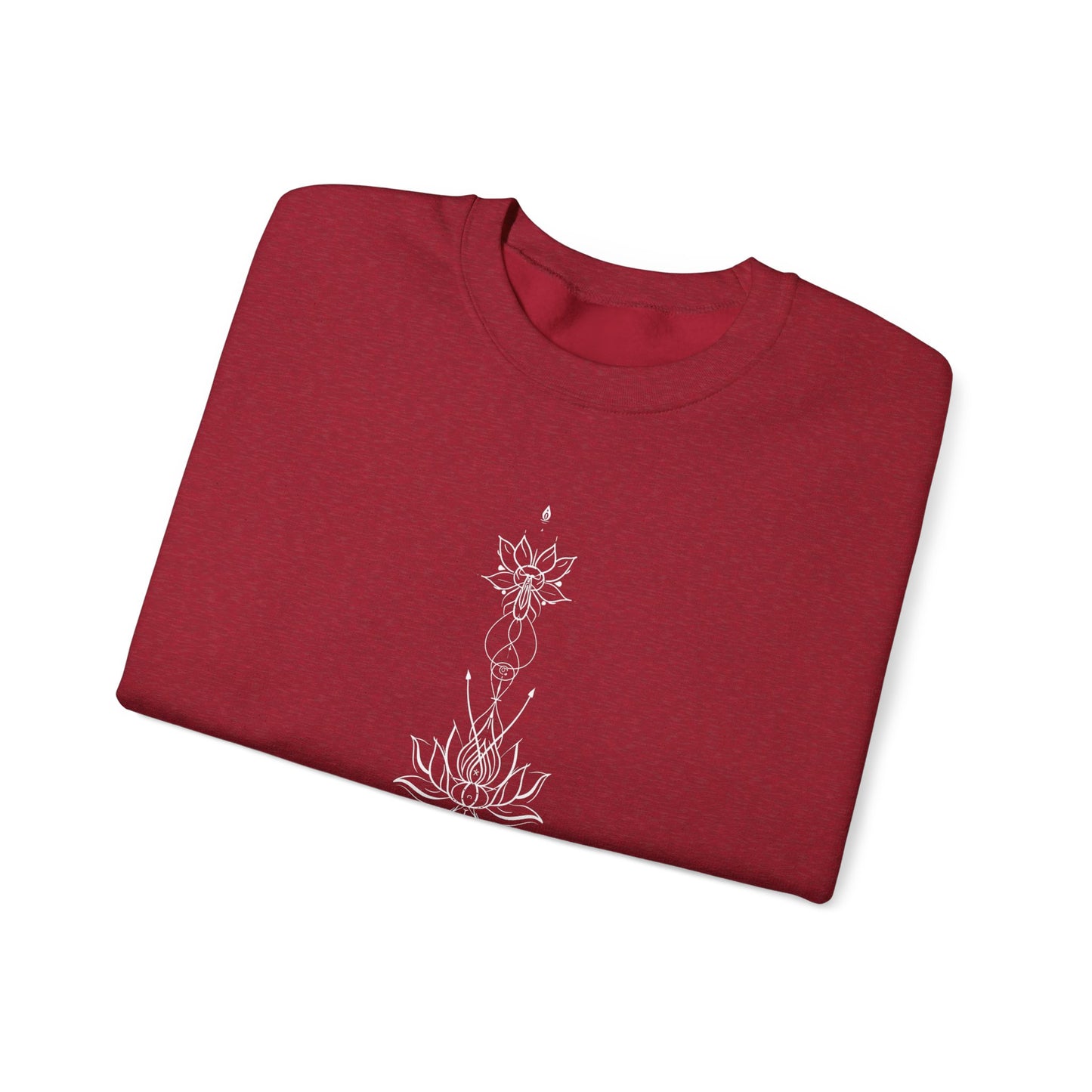 Unalome Lotus Crewneck Sweatshirt