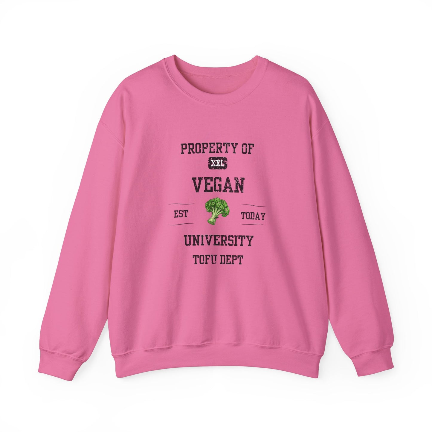 Property of Vegan University Crewneck Sweatshirt