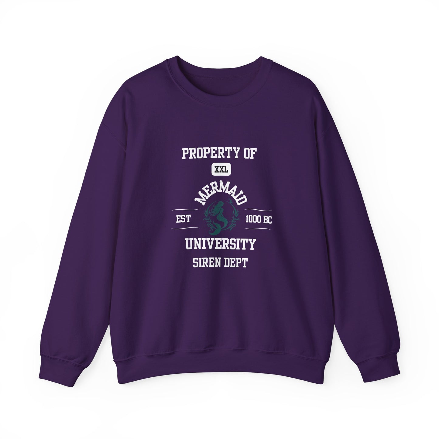 Property of Mermaid University  Crewneck Sweatshirt