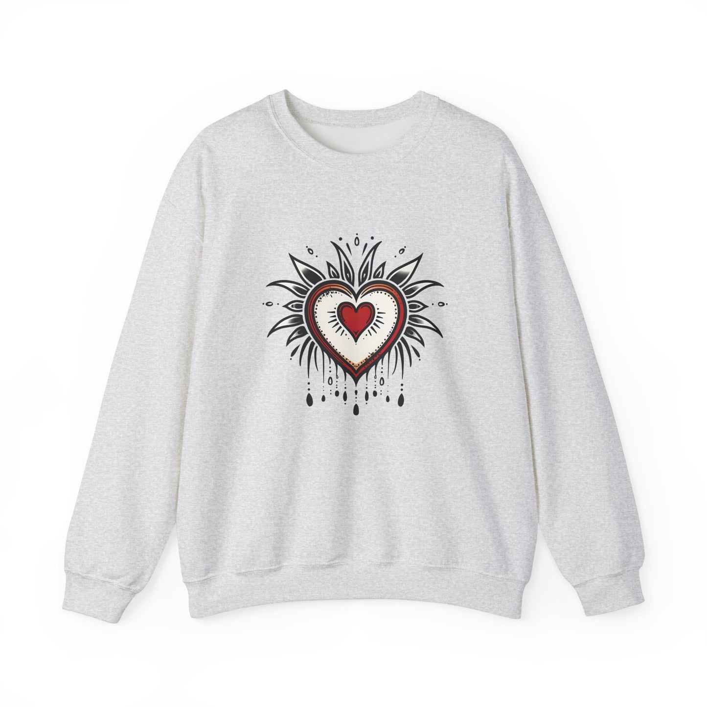 Tattoo Heart Crewneck Sweatshirt