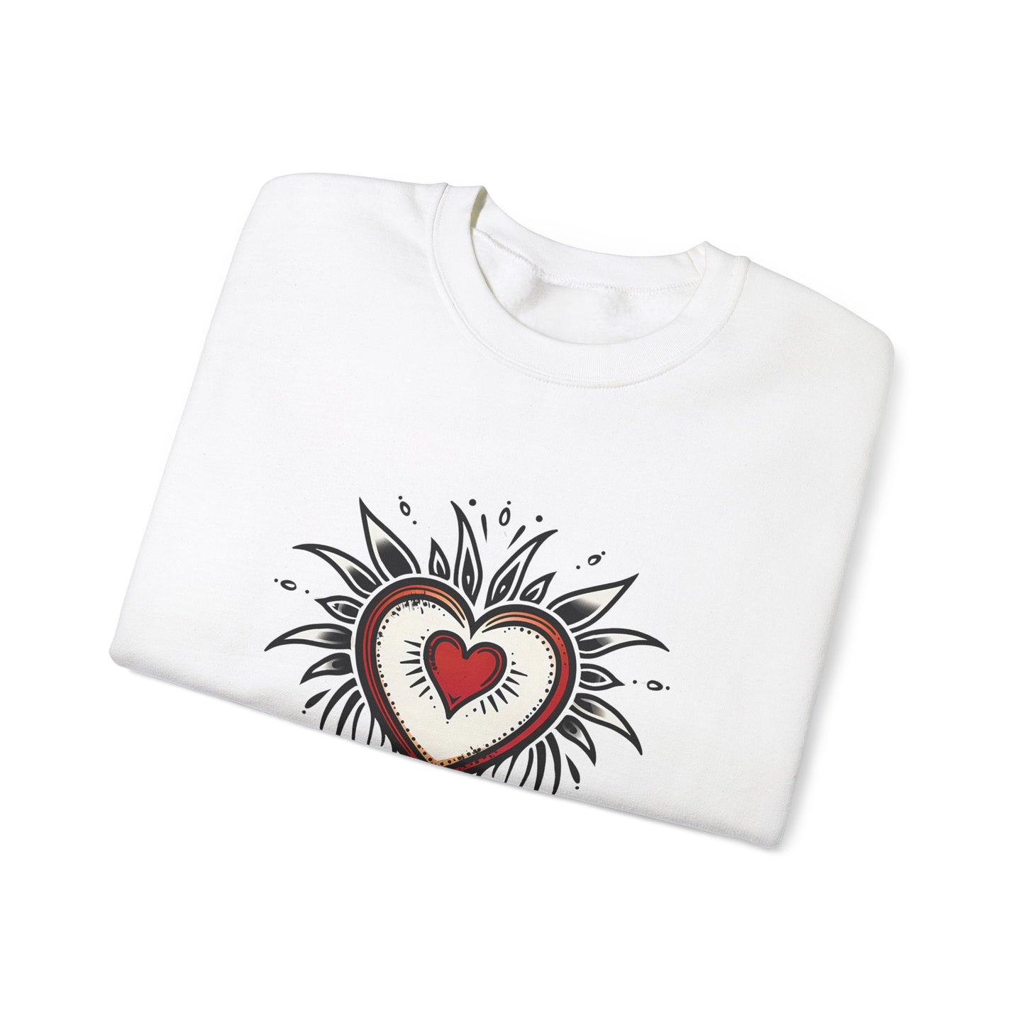 Tattoo Heart Crewneck Sweatshirt