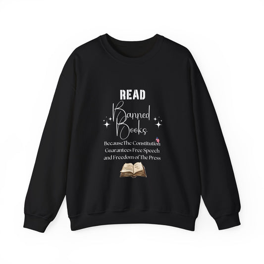 Read Banned Books Crewneck Sweatshirt