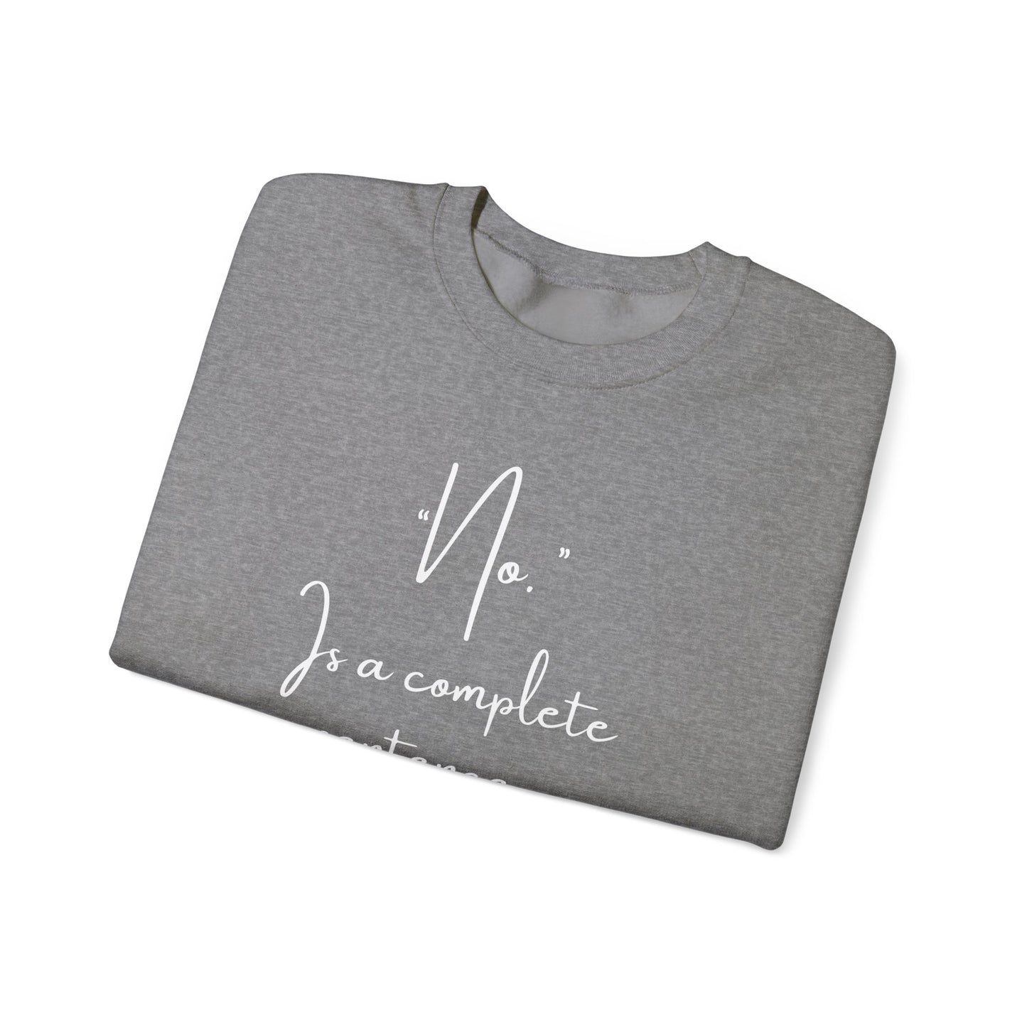 Respect My Boundaries Crewneck Sweatshirt