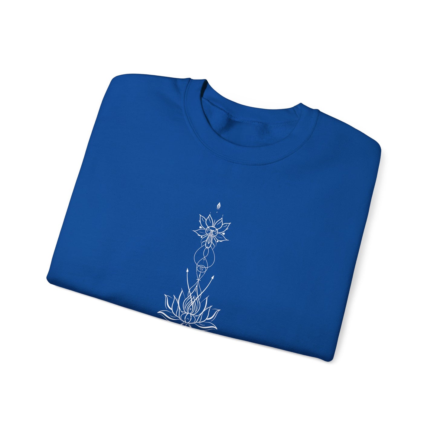 Unalome Lotus Crewneck Sweatshirt