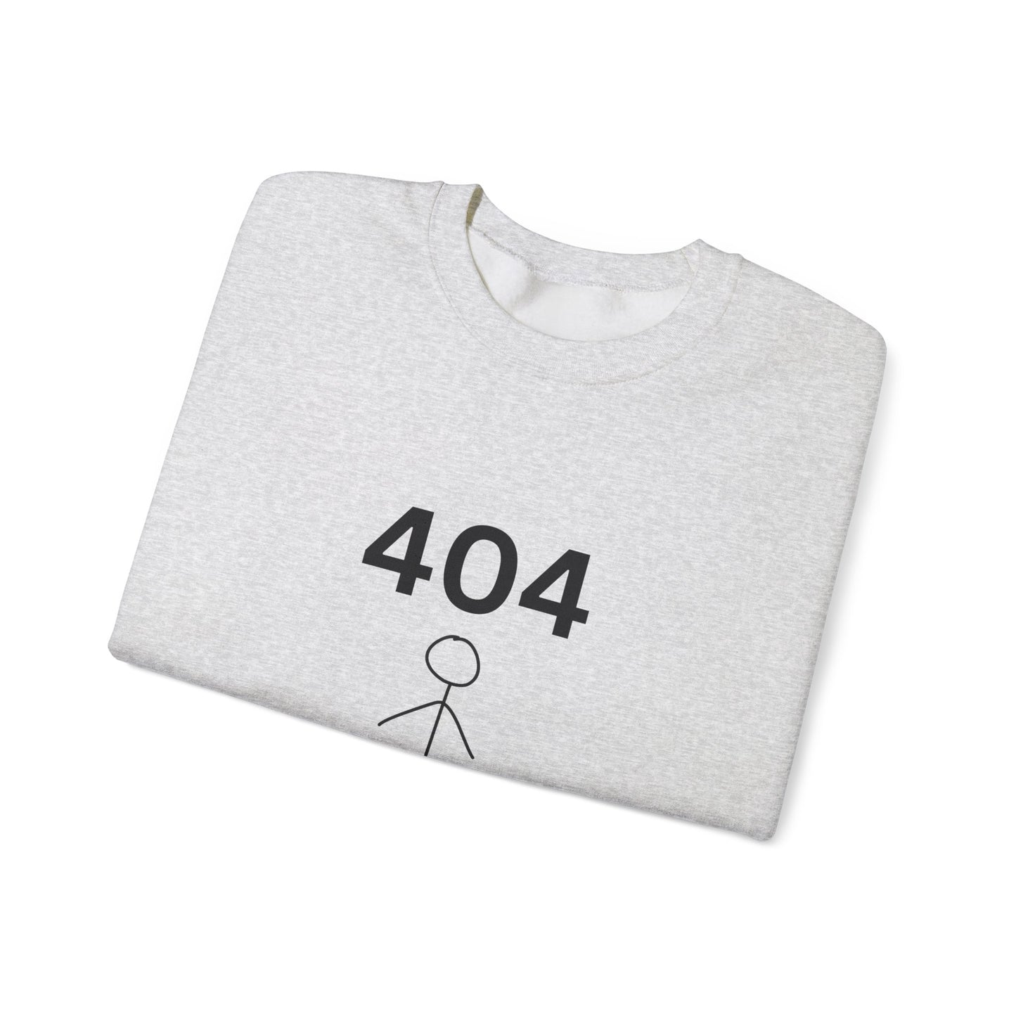 404 Cosplay Not Found Crewneck Sweatshirt