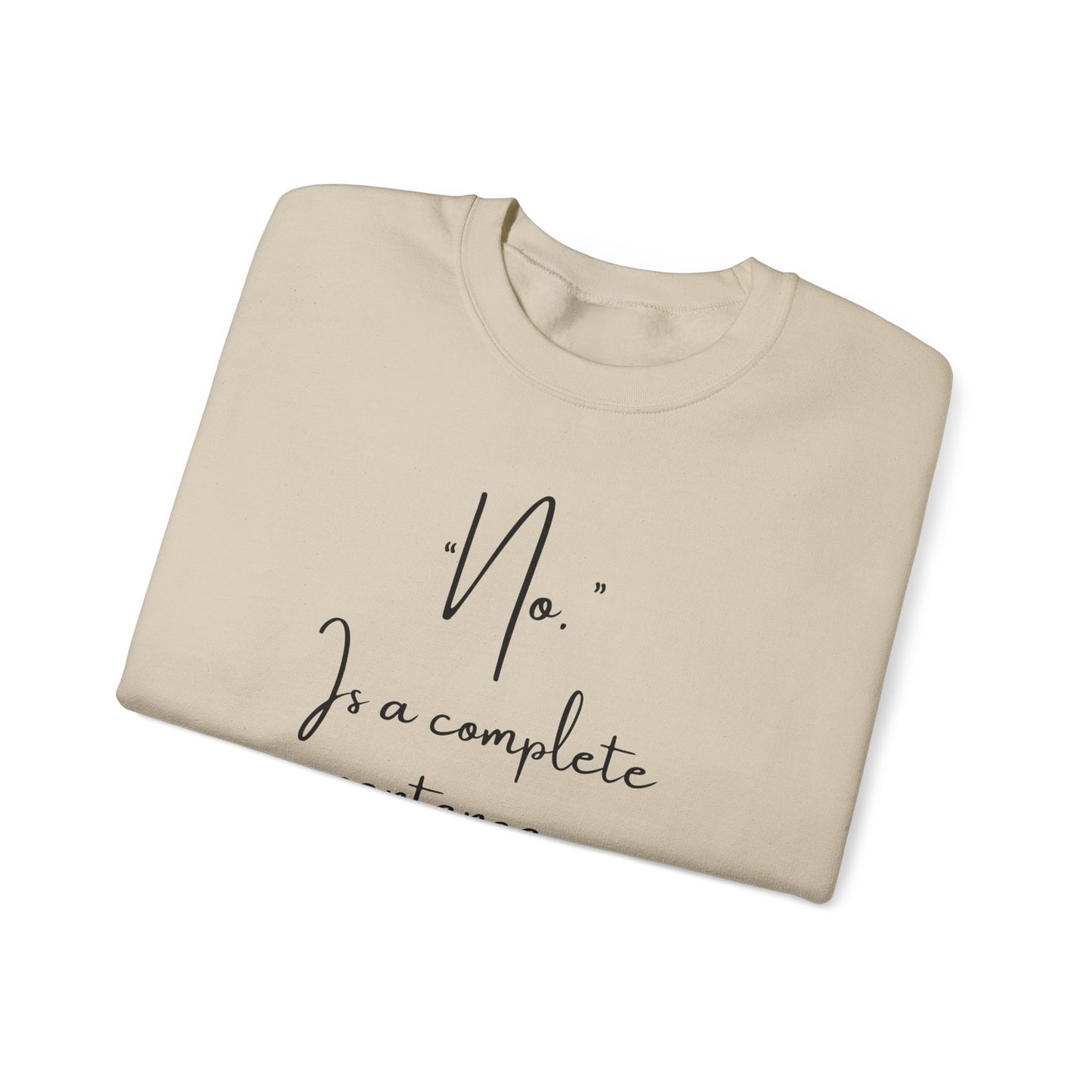 Respect My Boundaries Crewneck Sweatshirt