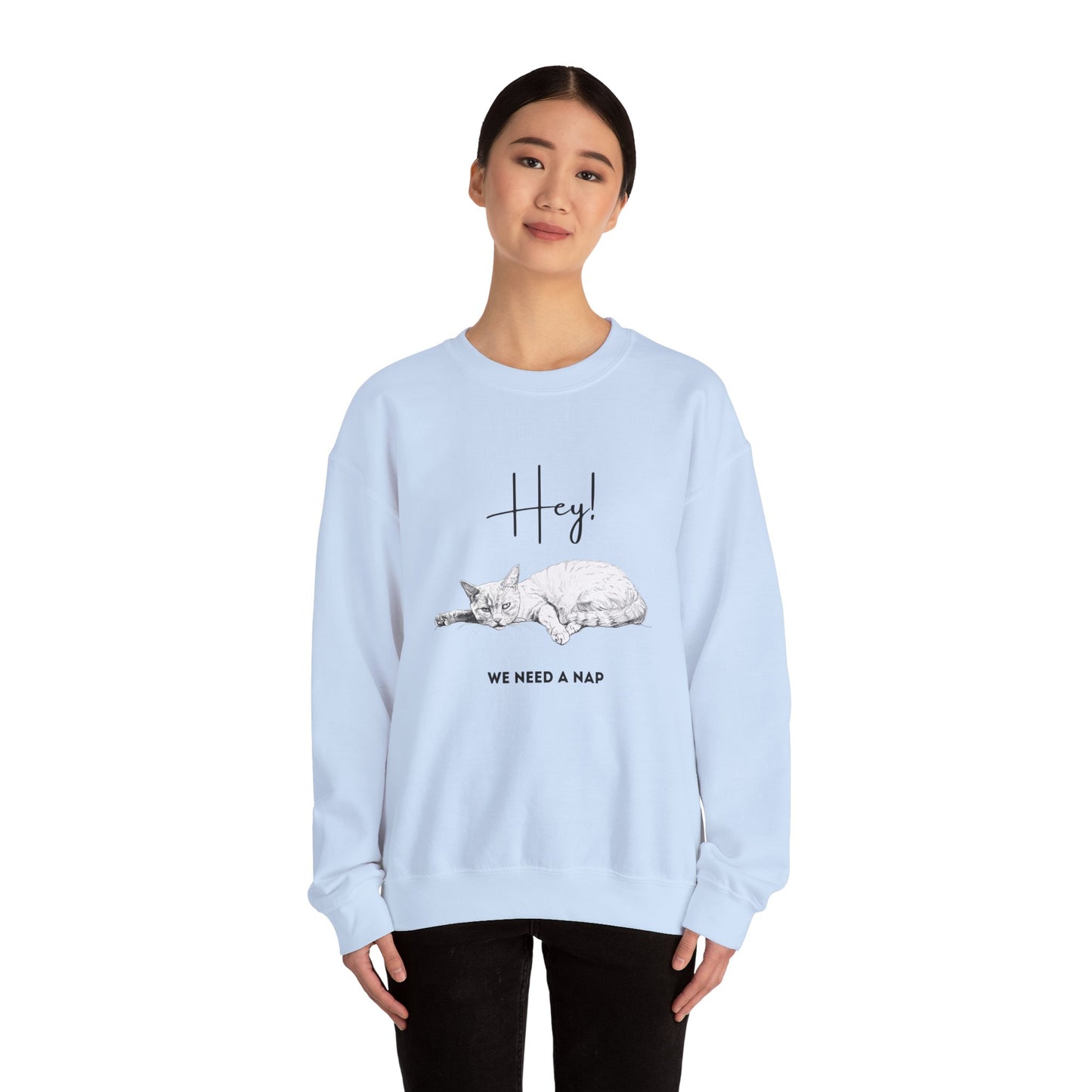 We Need a Nap Crewneck Sweatshirt