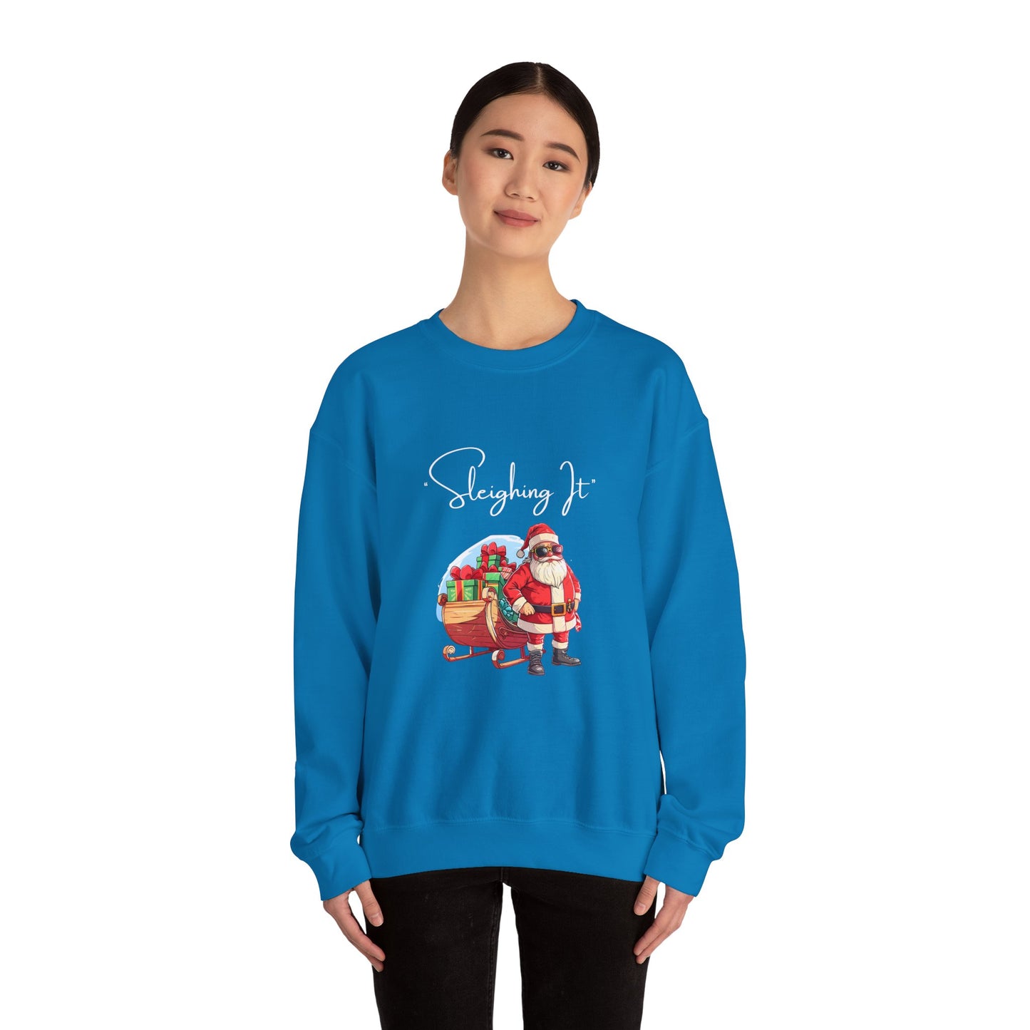 Sleighing It Crewneck Sweatshirt