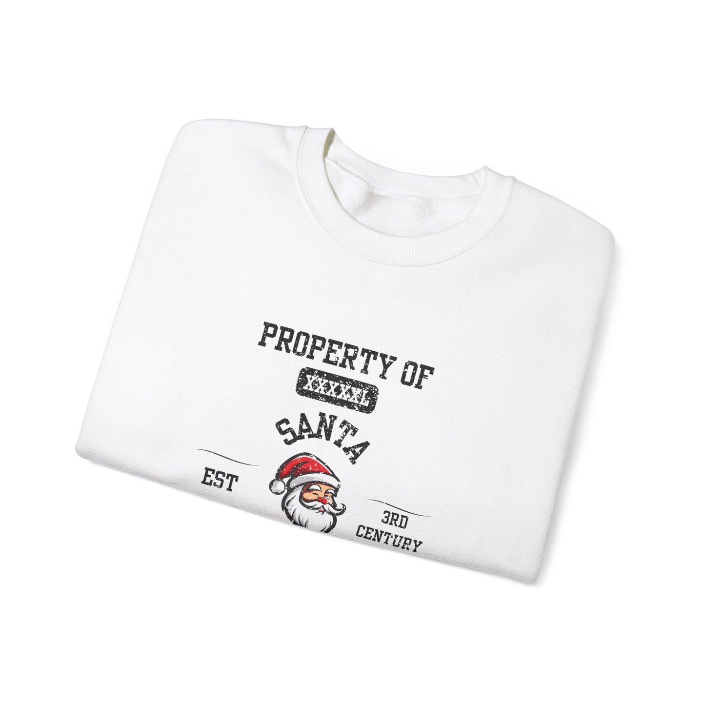 Property of Santa University Crewneck Sweatshirt