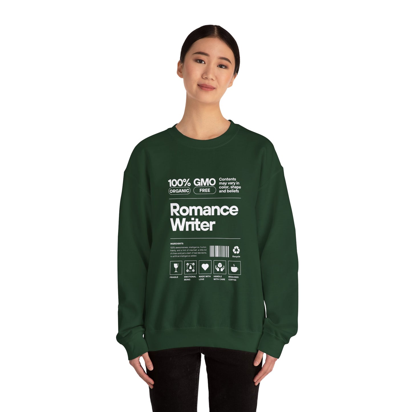 Romance Writer Crewneck Sweatshirt