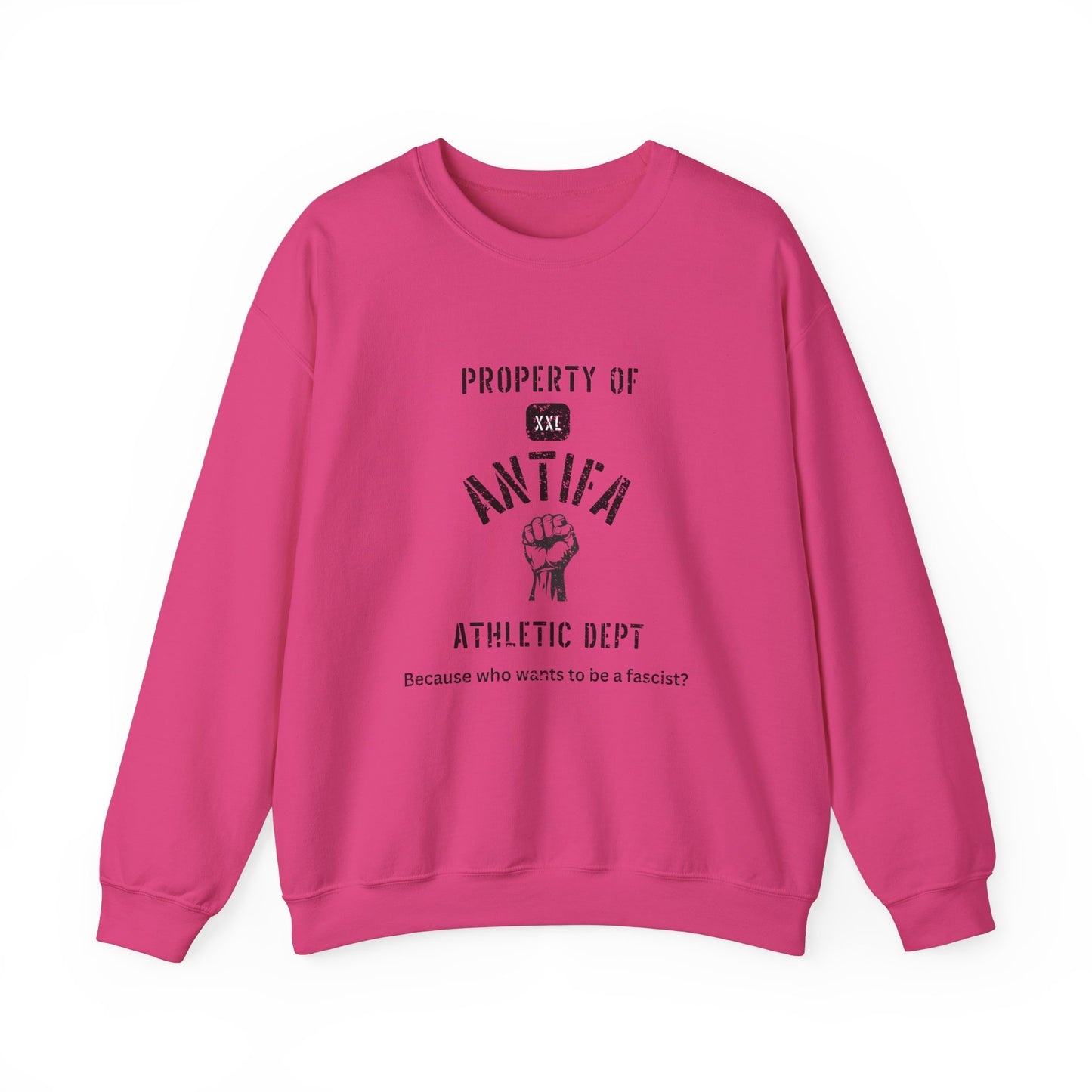 Property of Antifa University Crewneck Sweatshirt
