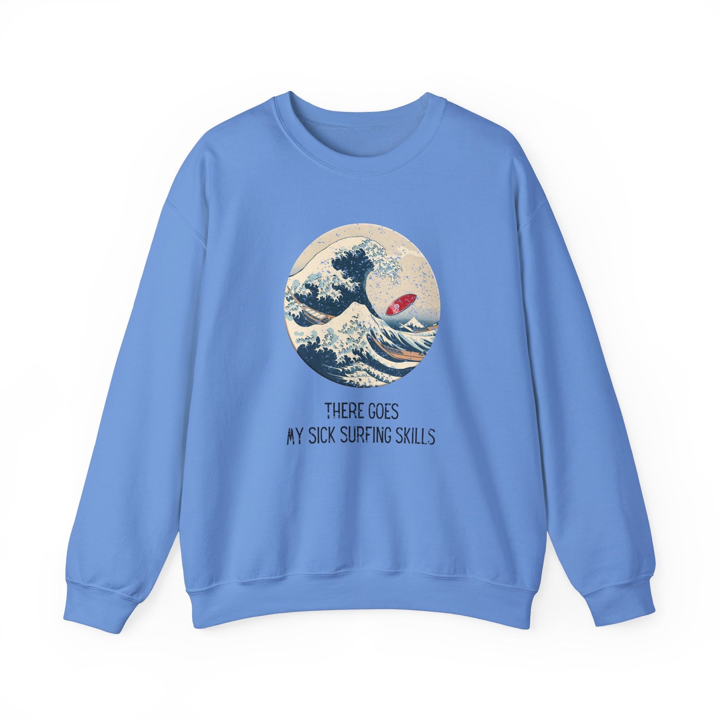 Sick Surfing Skills Crewneck Sweatshirt
