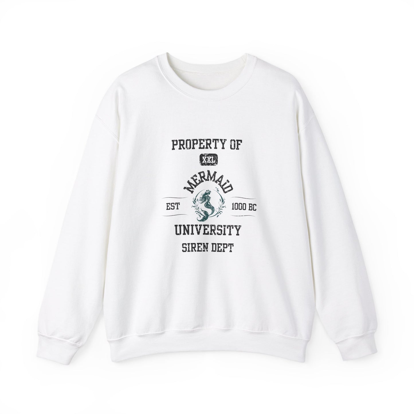 Property of Mermaid University  Crewneck Sweatshirt